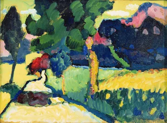 Paisaje de verano, 1909